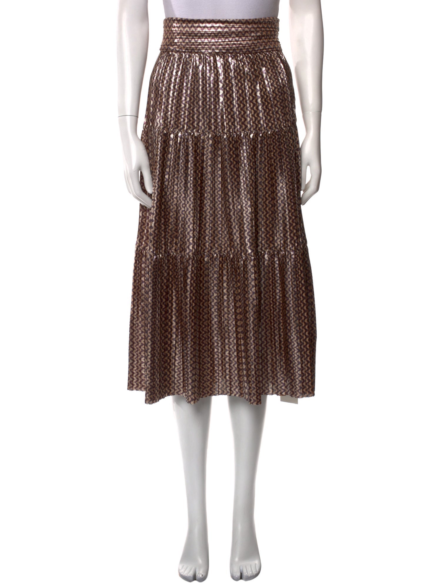 BA&SH Midi Length Skirt