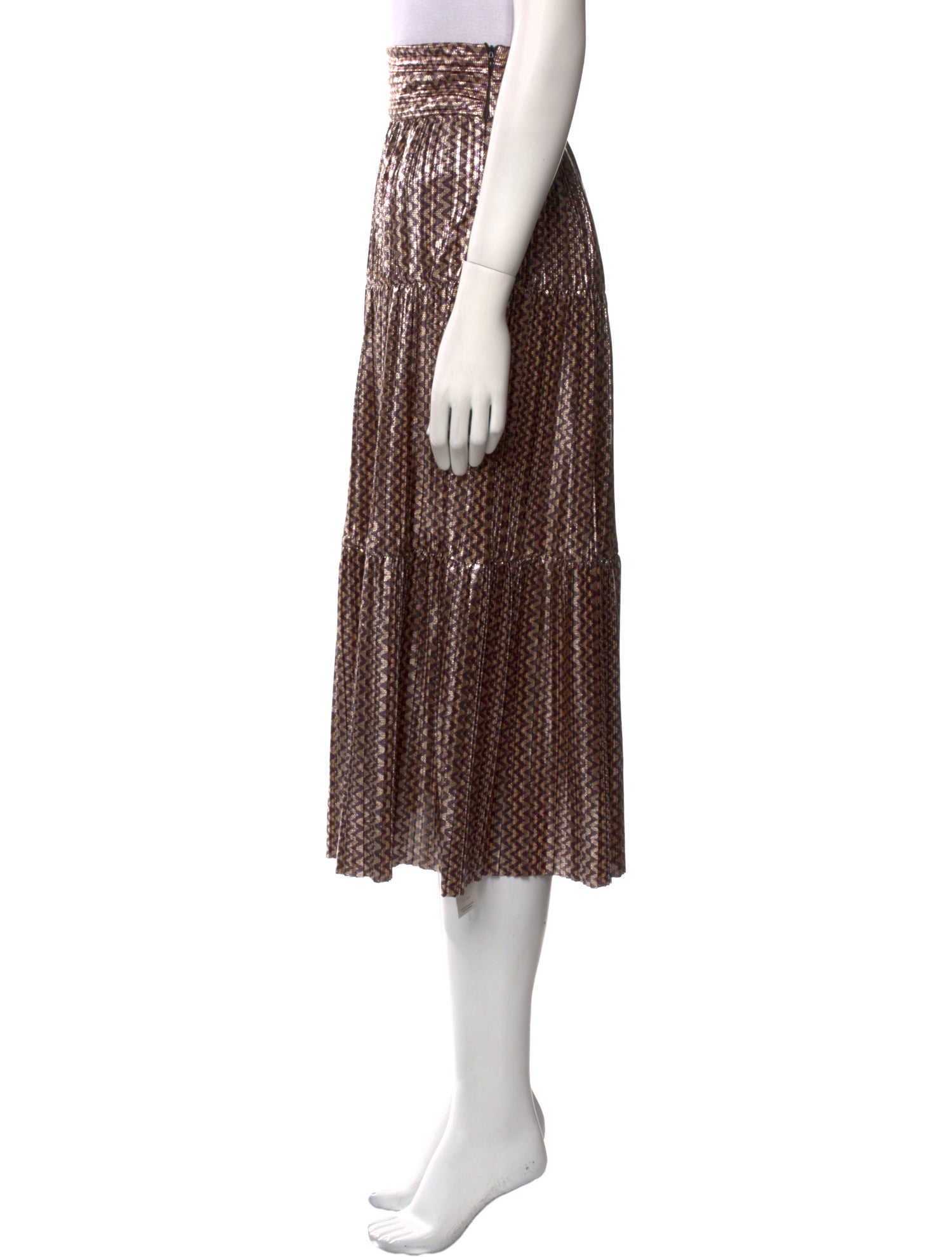 BA&SH Midi Length Skirt