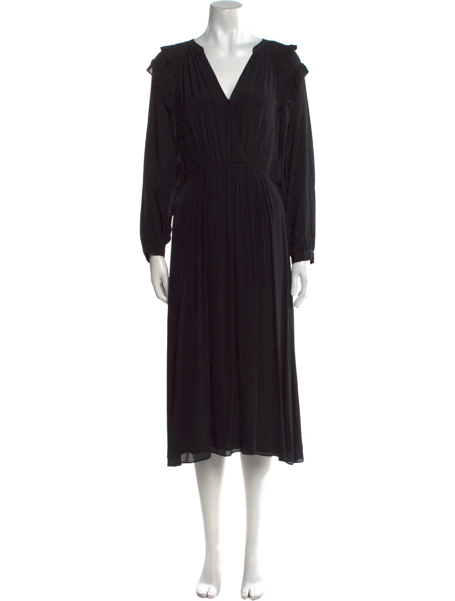 BA&SH Ulla Dress Midi Length Dress