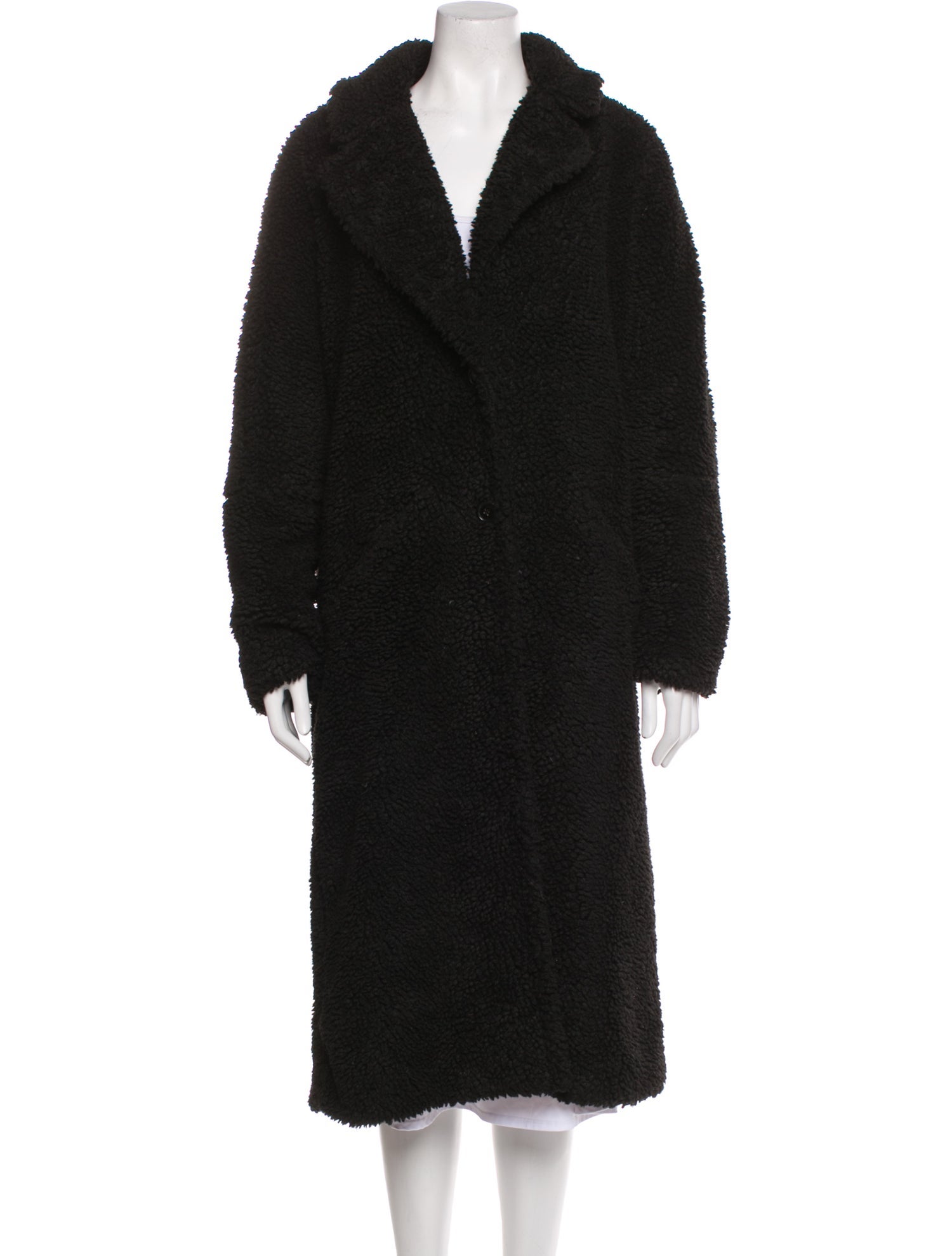 BA&SH Faux Fur Coat