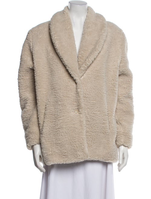 BA&SH Faux Fur Jacket