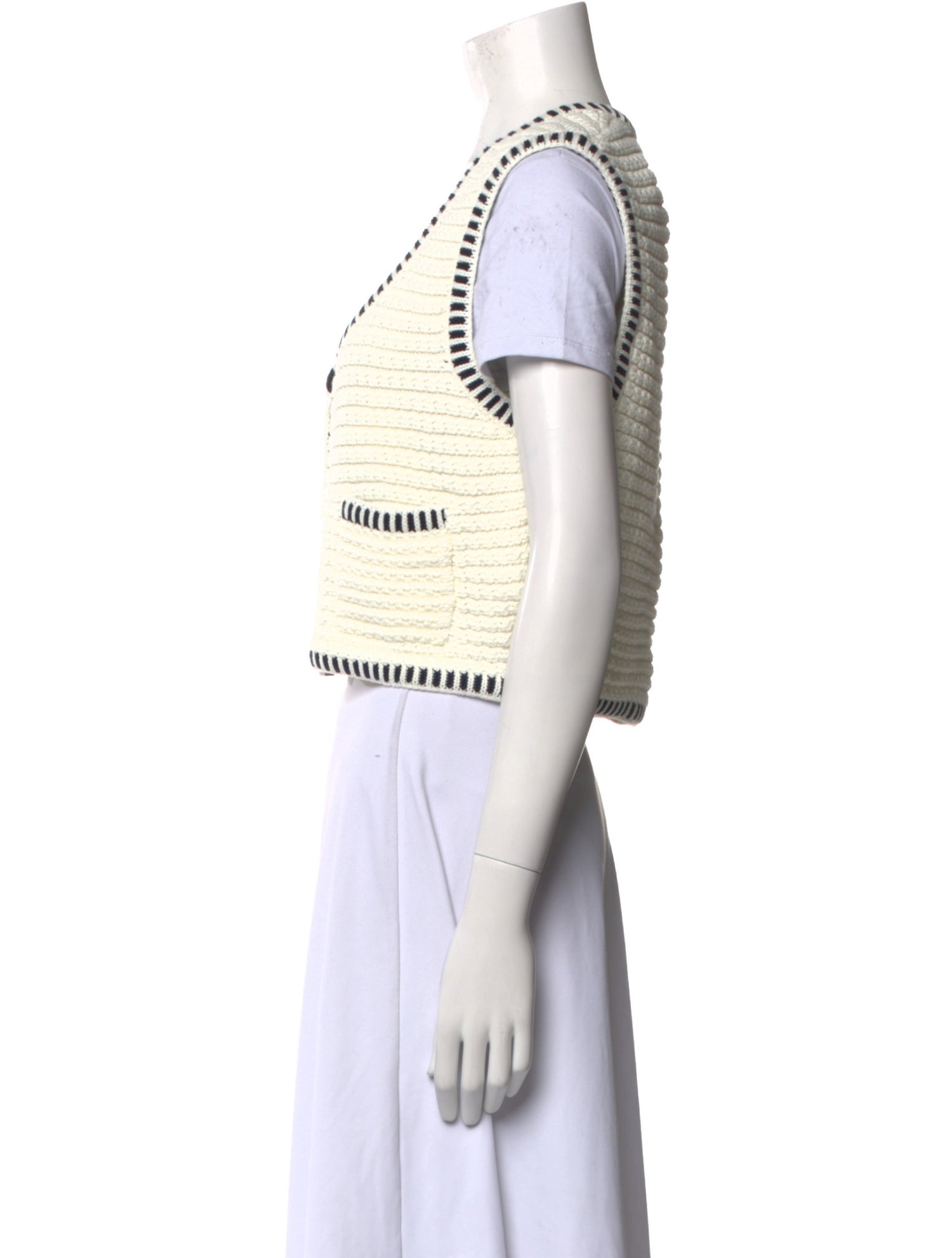 BA&SH Striped Scoop Neck Sweater w/ Tags