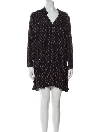 BA&SH Floral Print Mini Dress