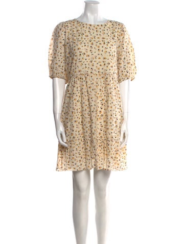 Ba&Sh Dresses Printed Mini Dress L