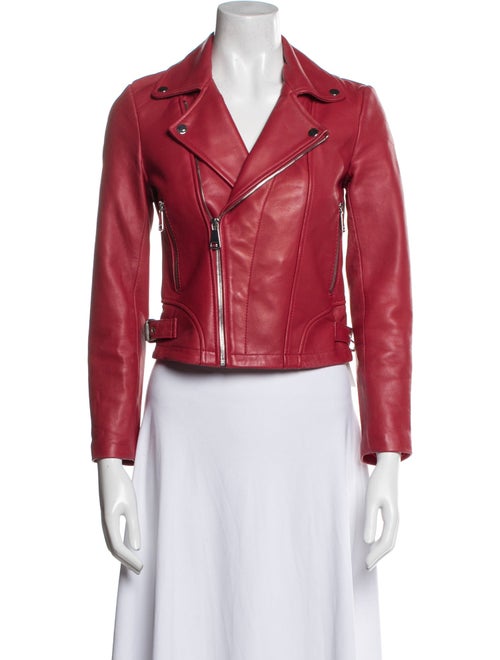 BA&SH Leather Biker Jacket
