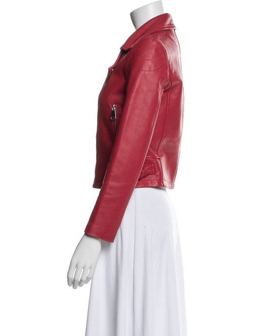 BA&SH Leather Biker Jacket
