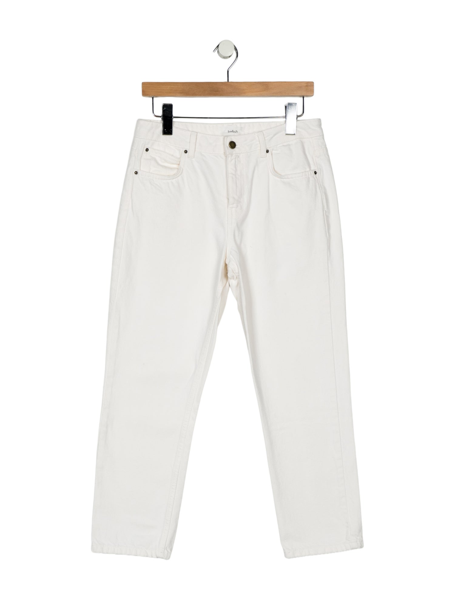 BA&SH Mid-Rise Straight Leg Jeans