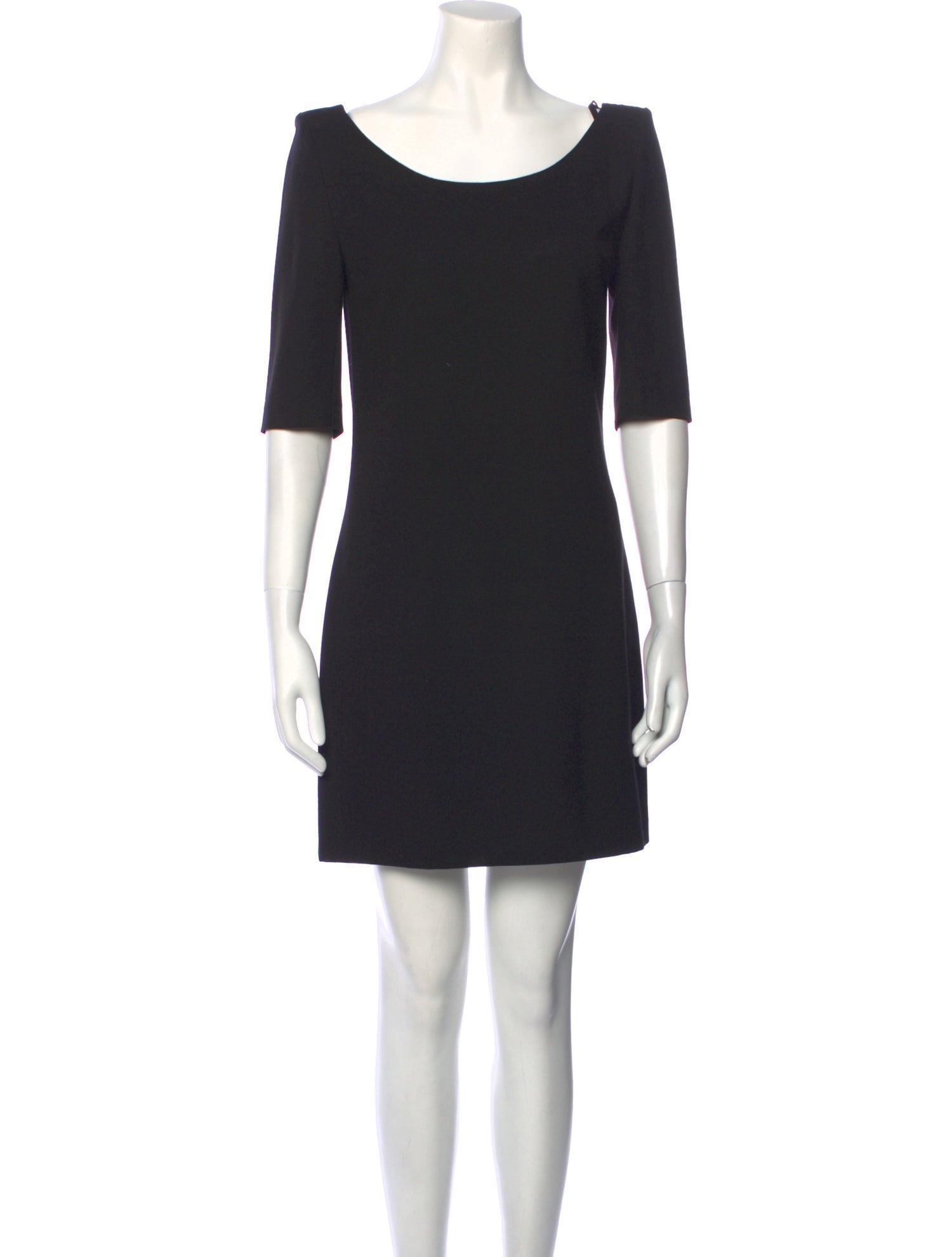 BA&SH Bateau Neckline Mini Dress