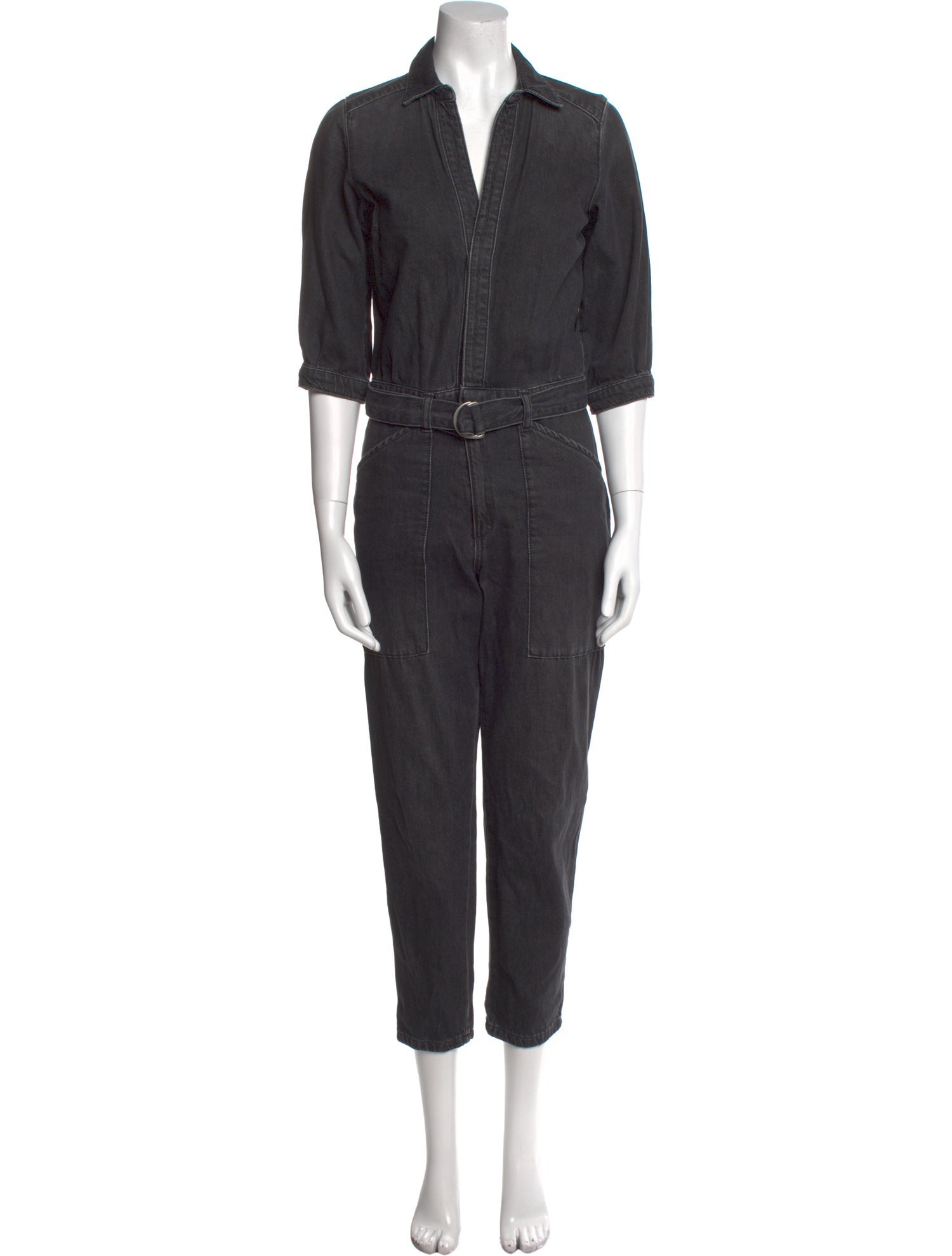 BA&SH V-Neck Jumpsuit