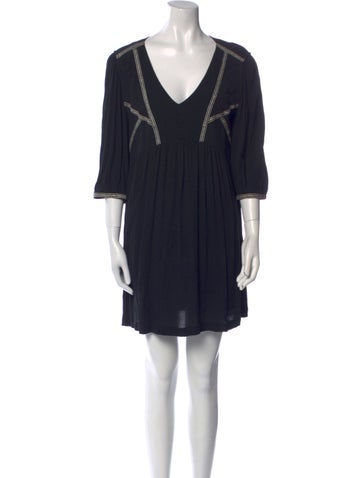 Ba&Sh Dresses V-Neck Mini Dress L