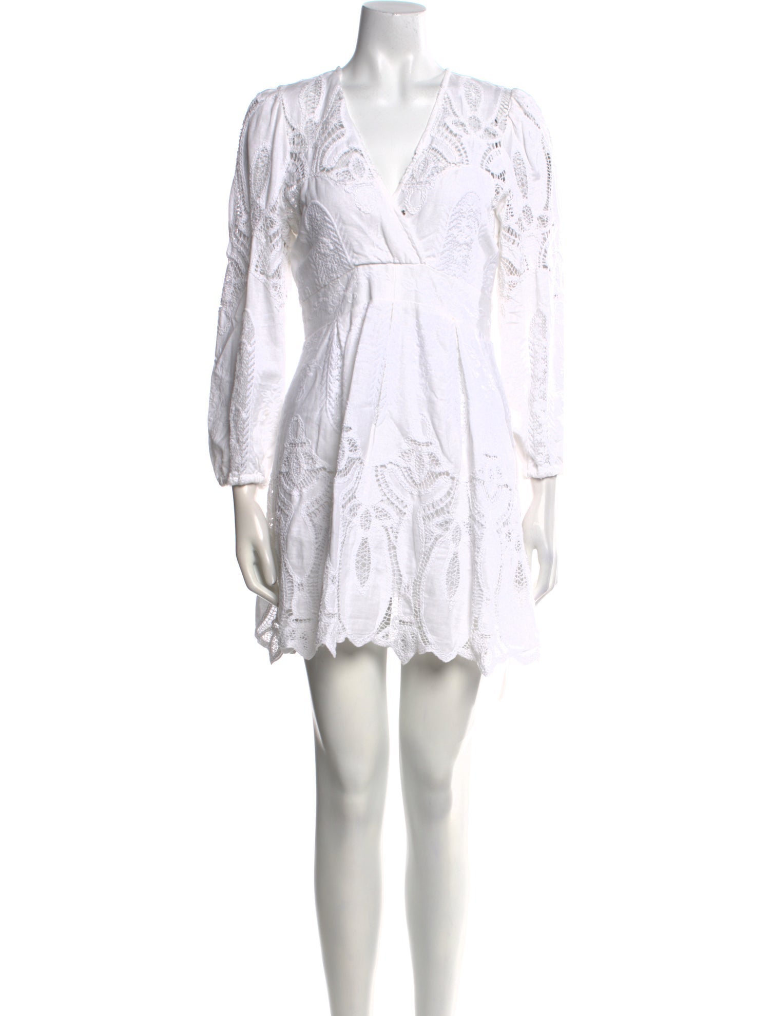 BA&SH V-Neck Mini Dress