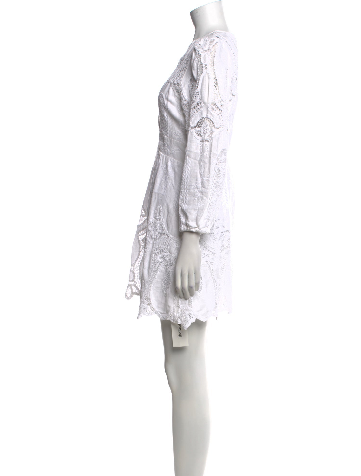 BA&SH V-Neck Mini Dress