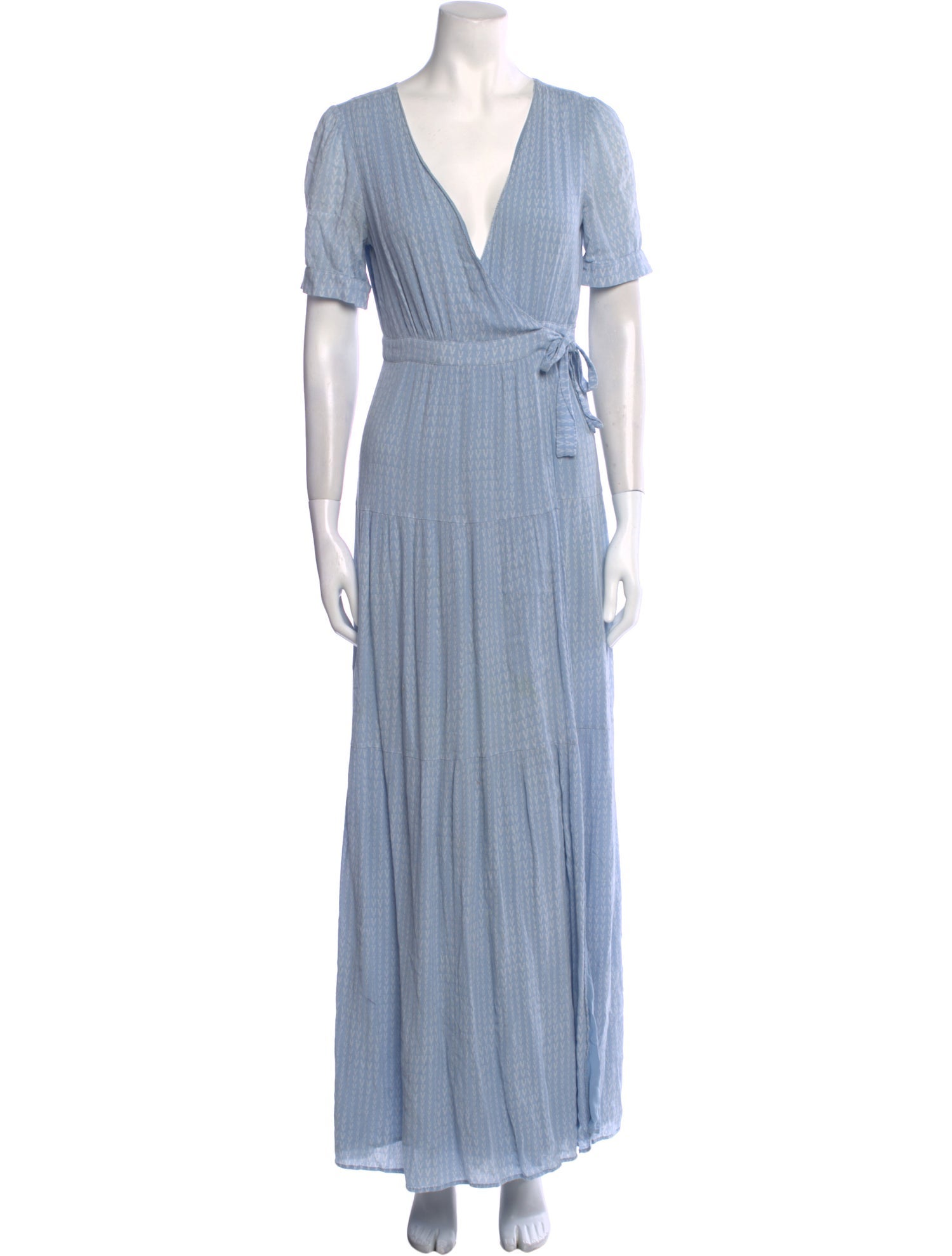 BA&SH V-Neck Long Dress