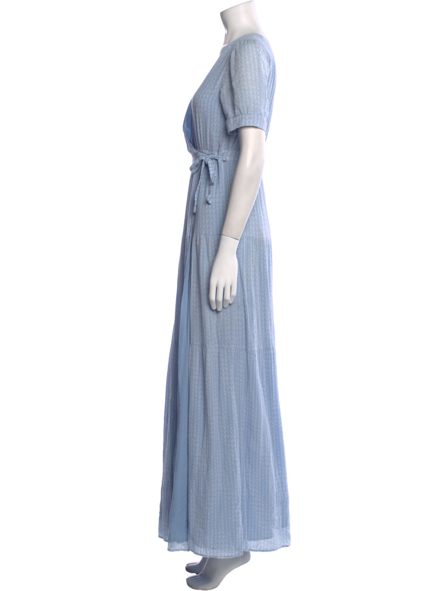 BA&SH V-Neck Long Dress
