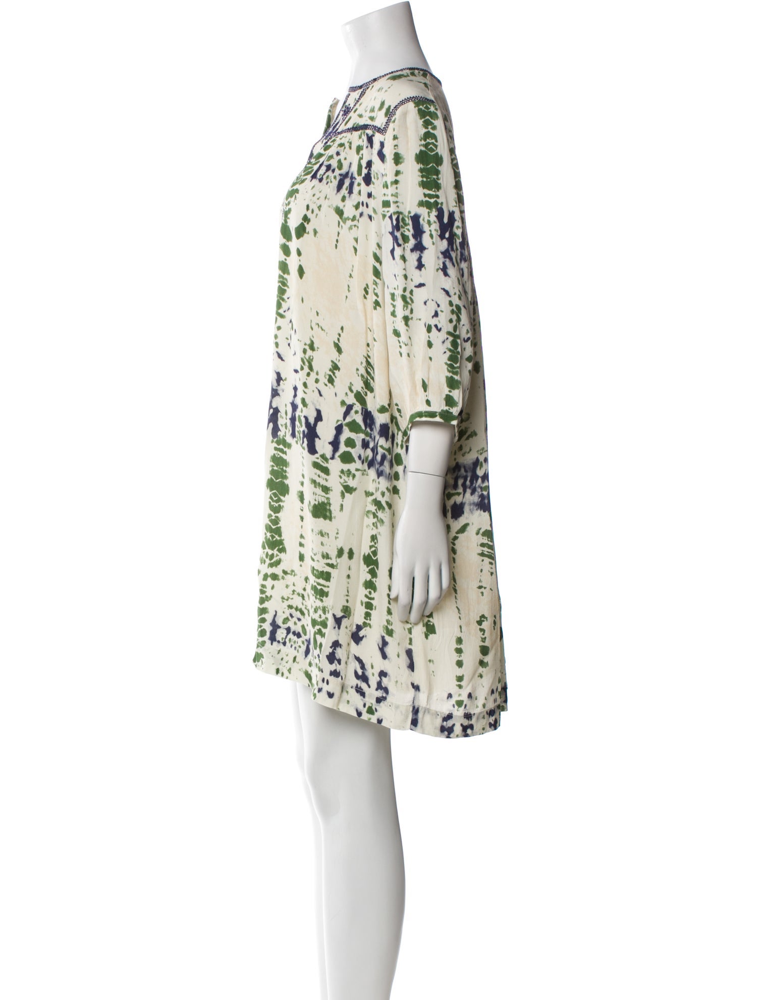 BA&SH Printed Mini Dress