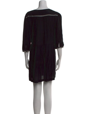 BA&SH V-Neck Mini Dress