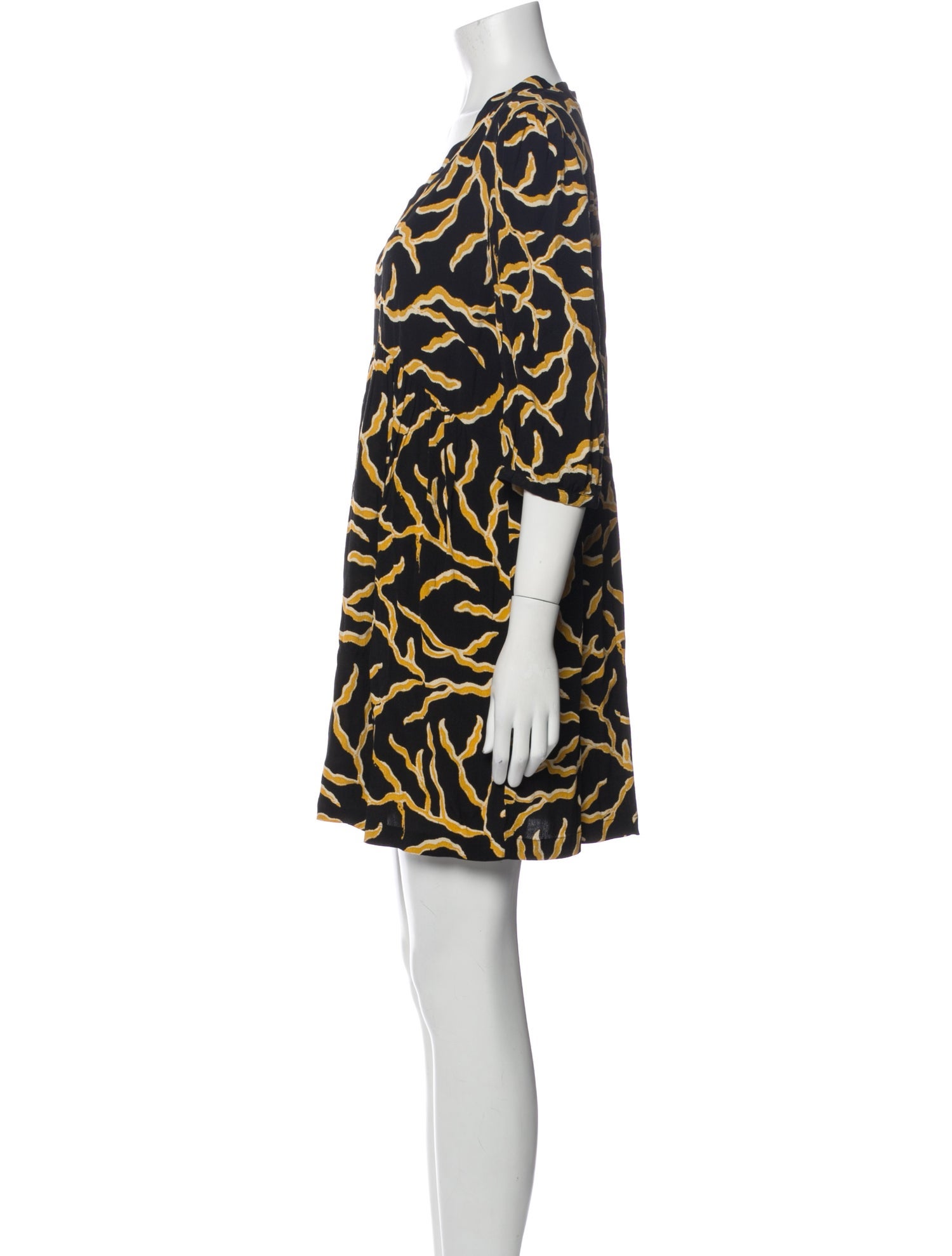 BA&SH Printed Mini Dress