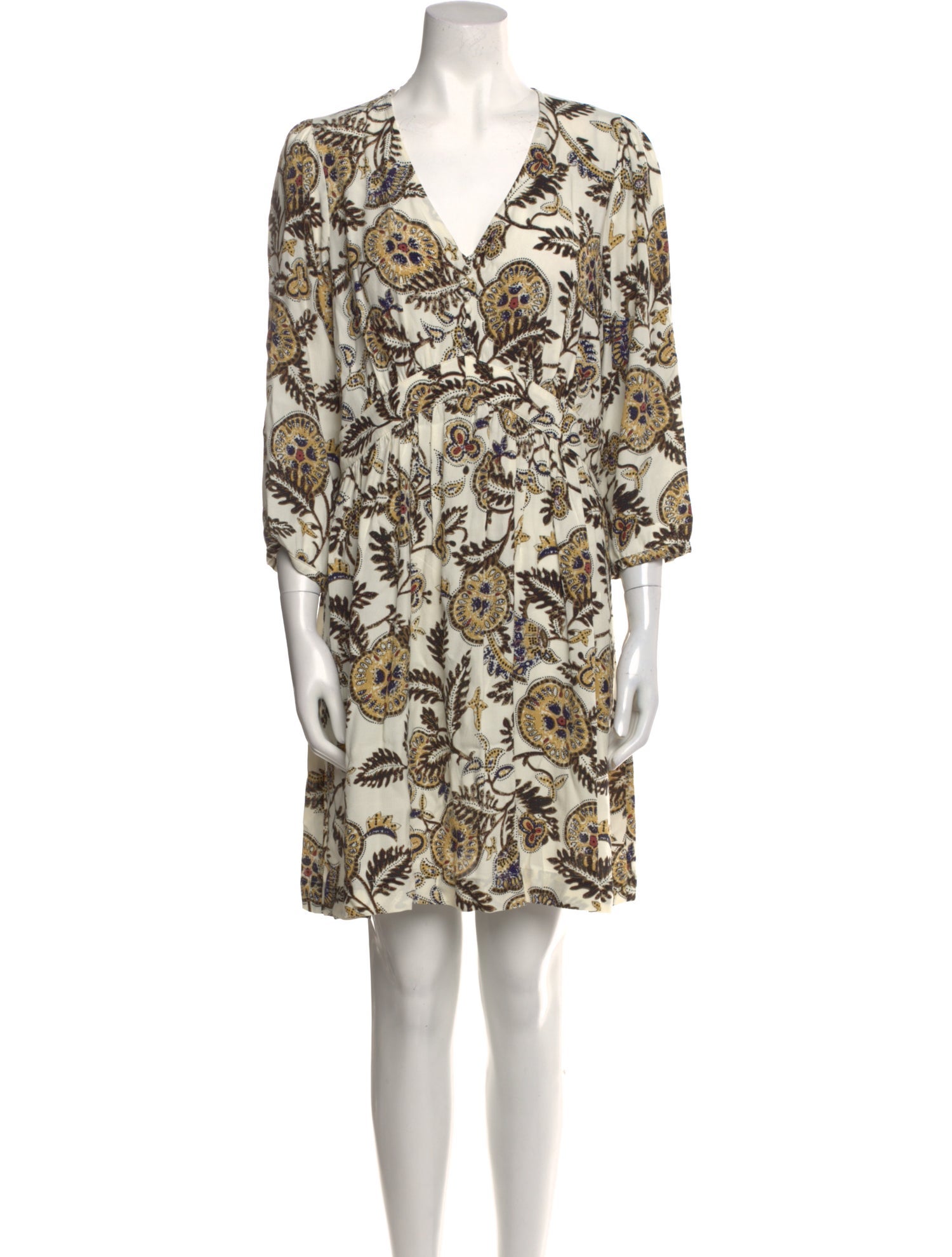 BA&SH Paisley Print Mini Dress
