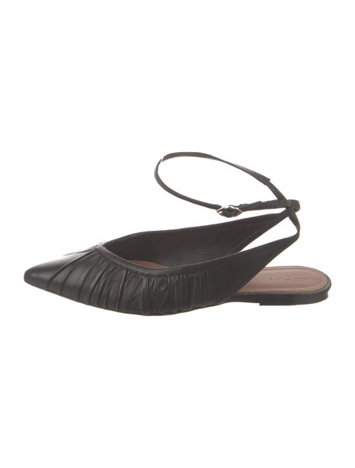 BA&SH Leather Slingback Flats