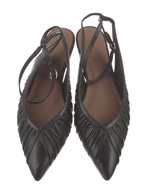 BA&SH Leather Slingback Flats