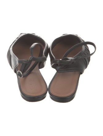 BA&SH Leather Slingback Flats