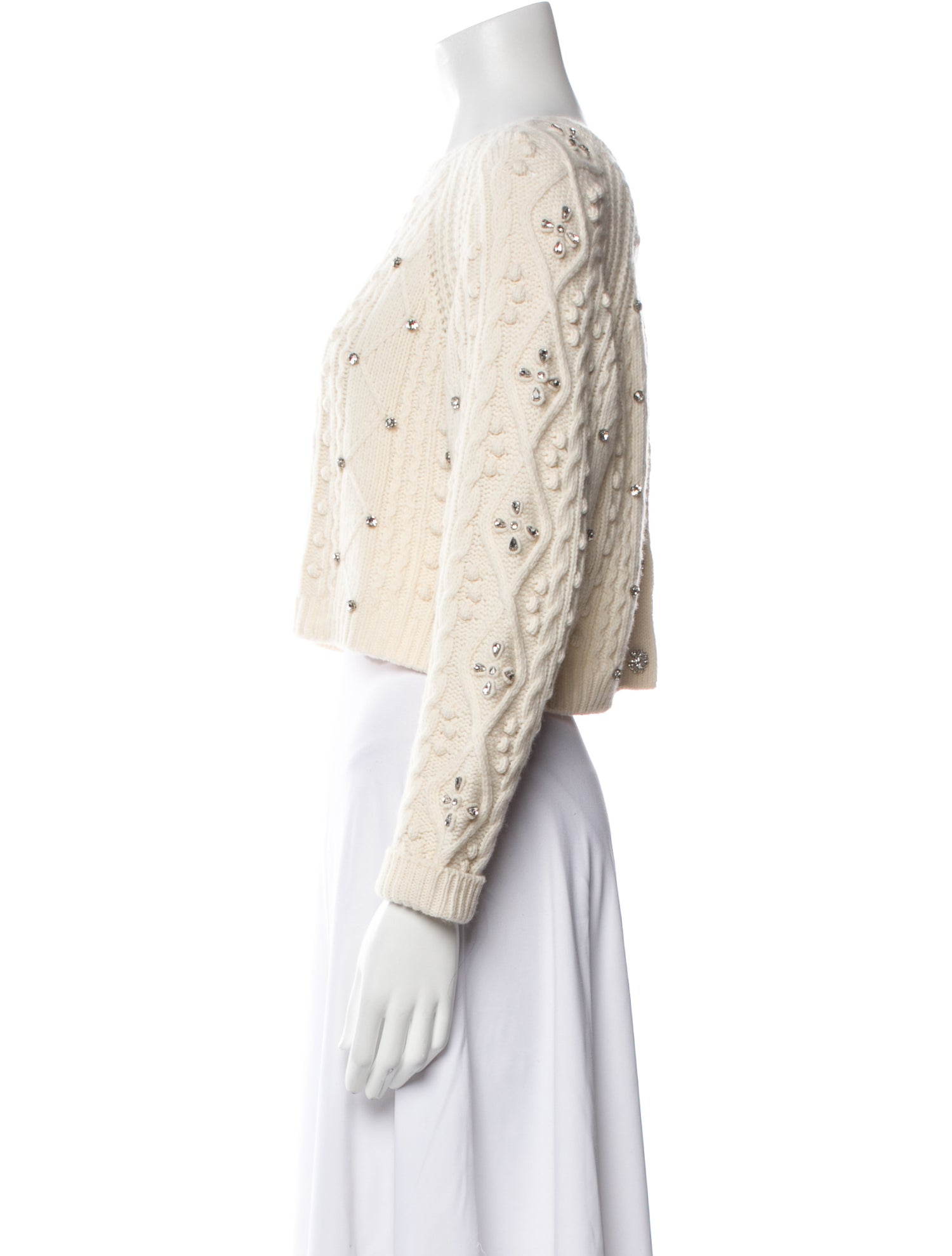 BA&SH Wool Printed Bolero