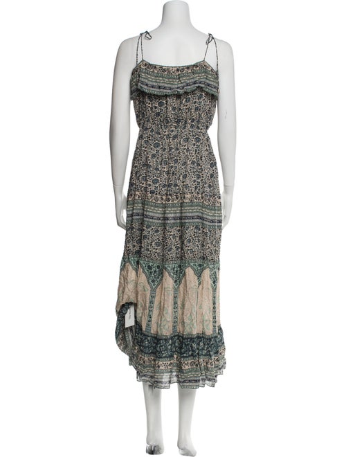 BA&SH Floral Print Long Dress