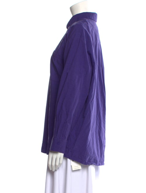 BA&SH Long Sleeve Button-Up Top