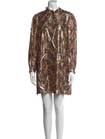 Ba&Sh Dresses Animal Print Mini Dress US 2 | XS