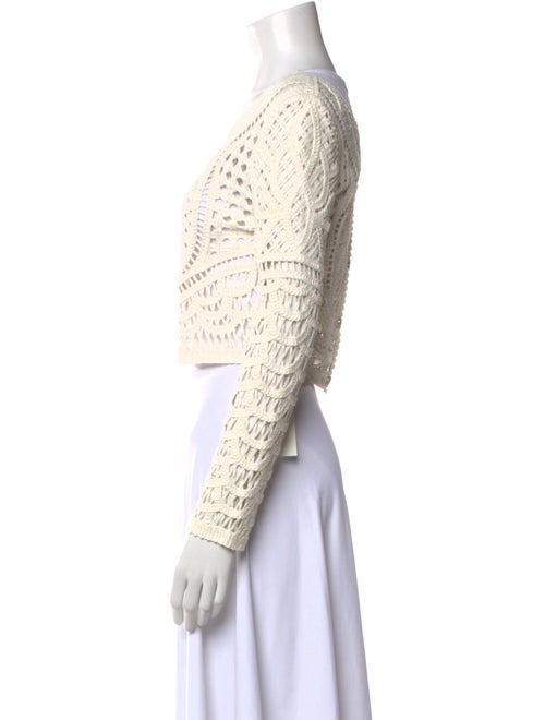 BA&SH Printed Scoop Neck Sweater