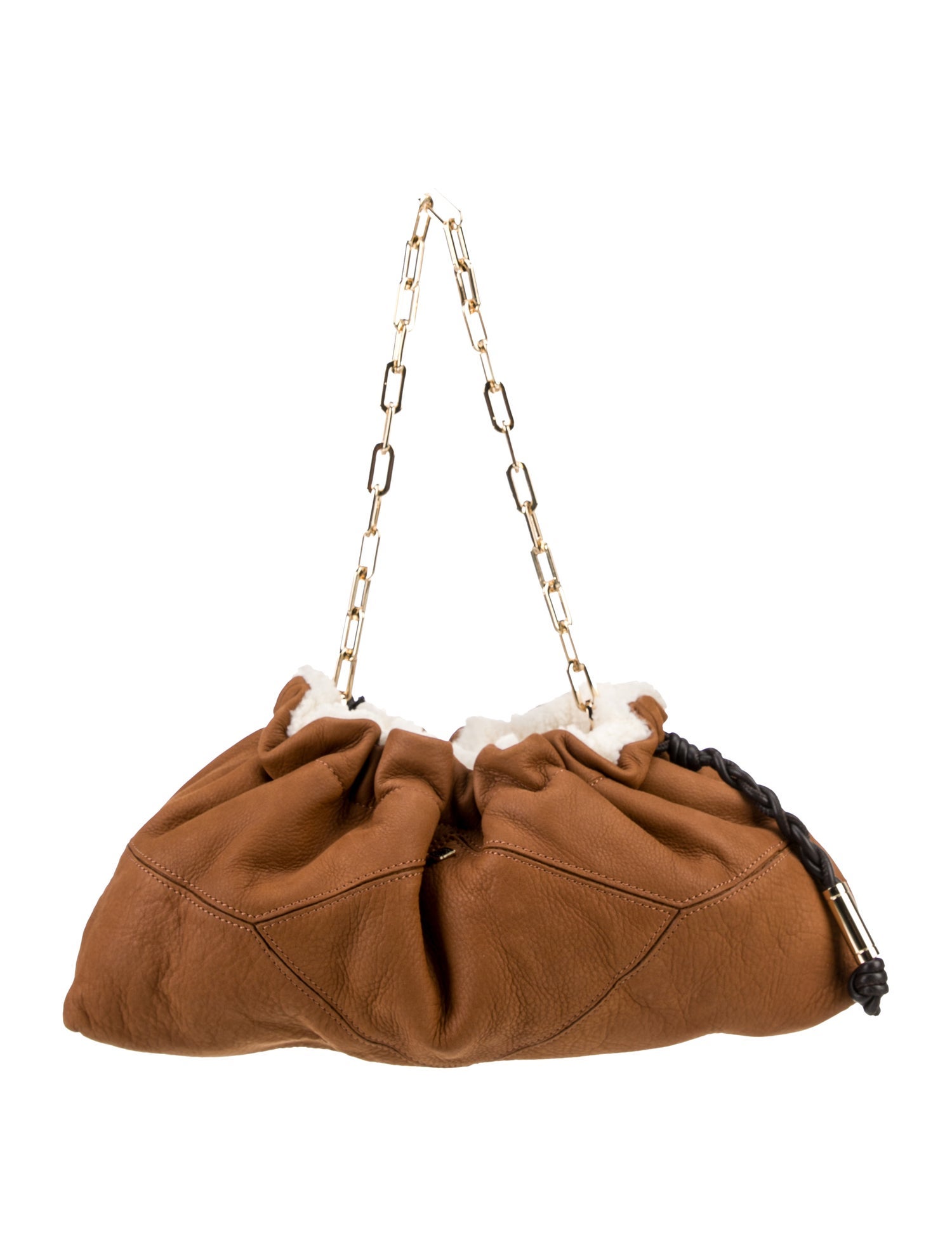 BA&SH Leather Shoulder Bag