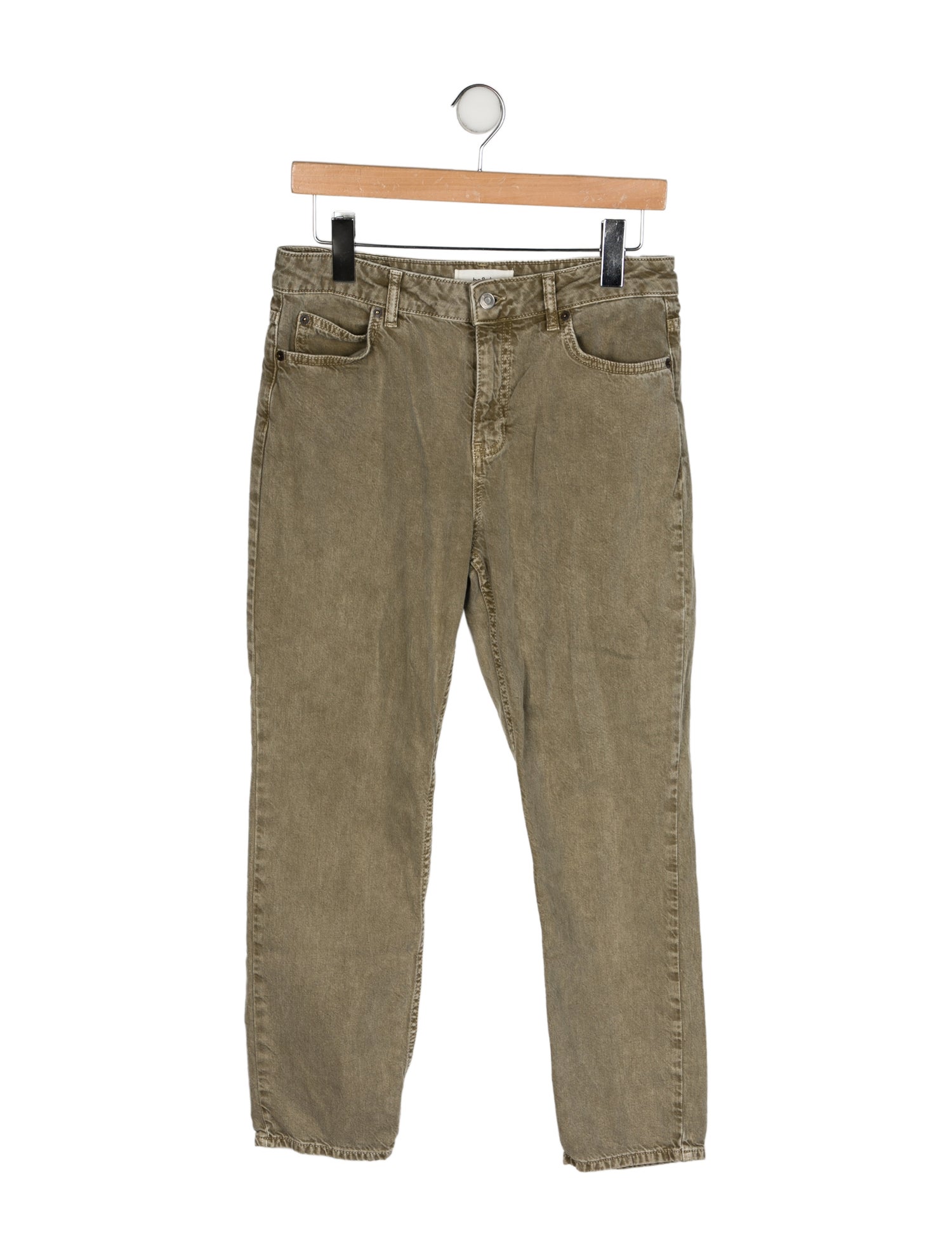 BA&SH Mid-Rise Straight Leg Jeans