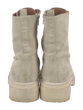 BA&SH Suede Combat Boots