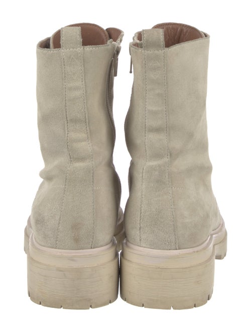BA&SH Suede Combat Boots