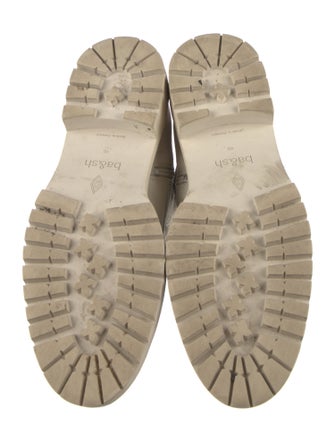 BA&SH Suede Combat Boots