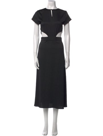 Ba&Sh Dresses Crew Neck Long Dress US 0 | XS