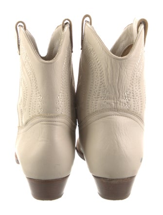 BA&SH Leather Western Boots