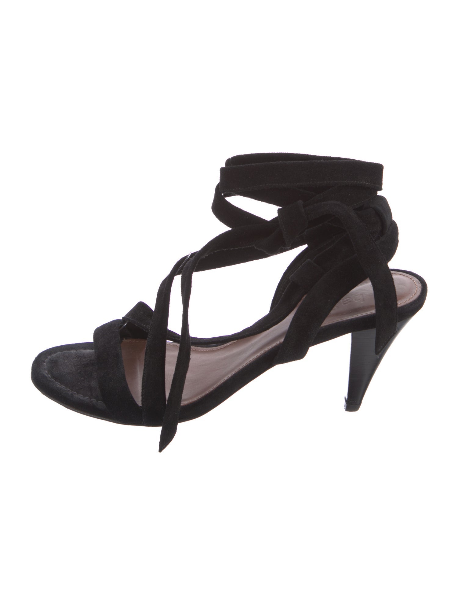 BA&SH Suede Slingback Sandals