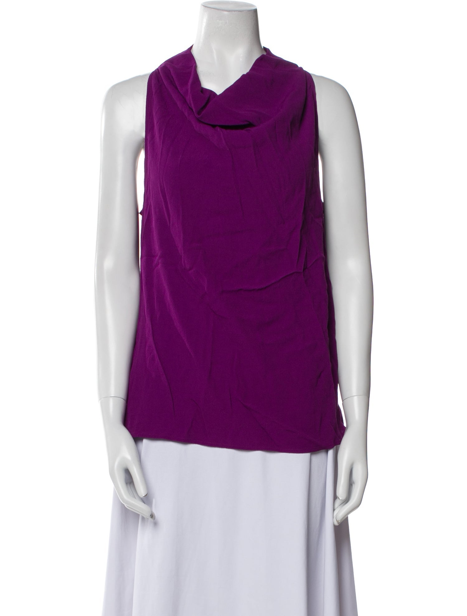 BA&SH Cowl Neck Sleeveless Top