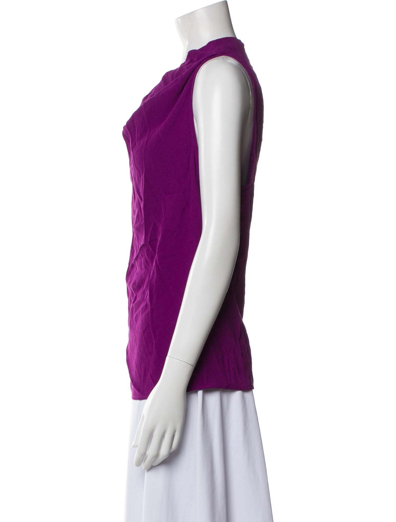 BA&SH Cowl Neck Sleeveless Top