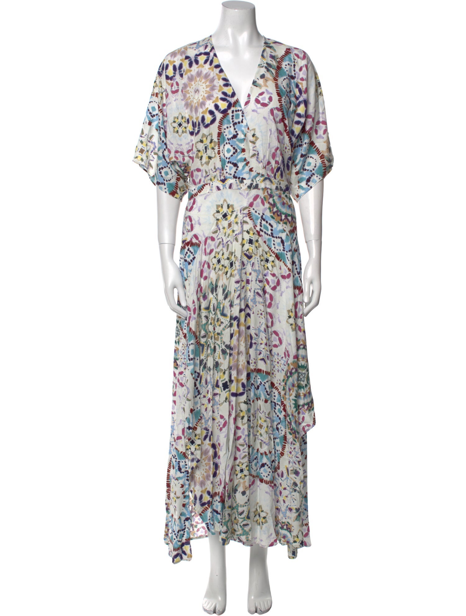 BA&SH Printed Long Dress