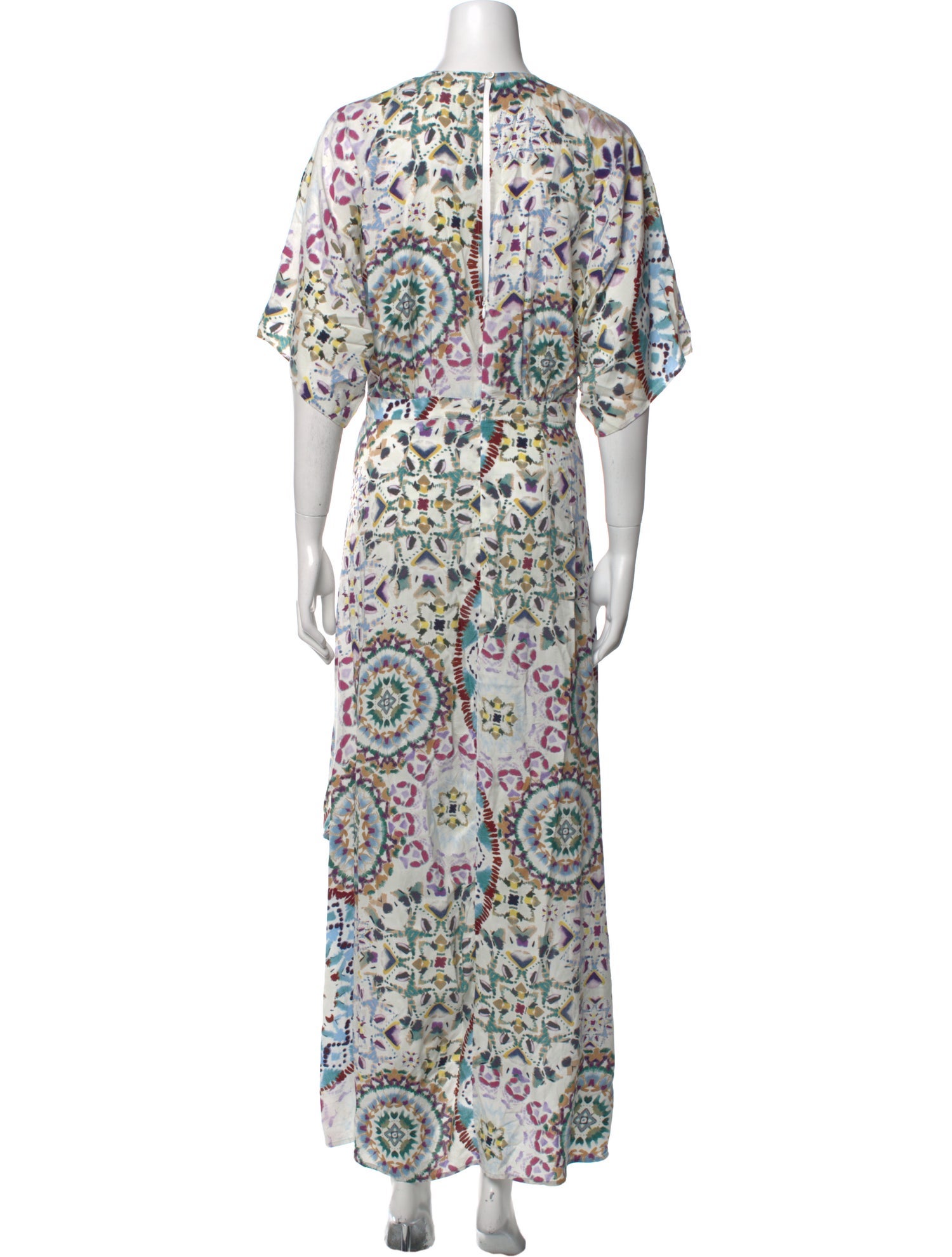 BA&SH Printed Long Dress