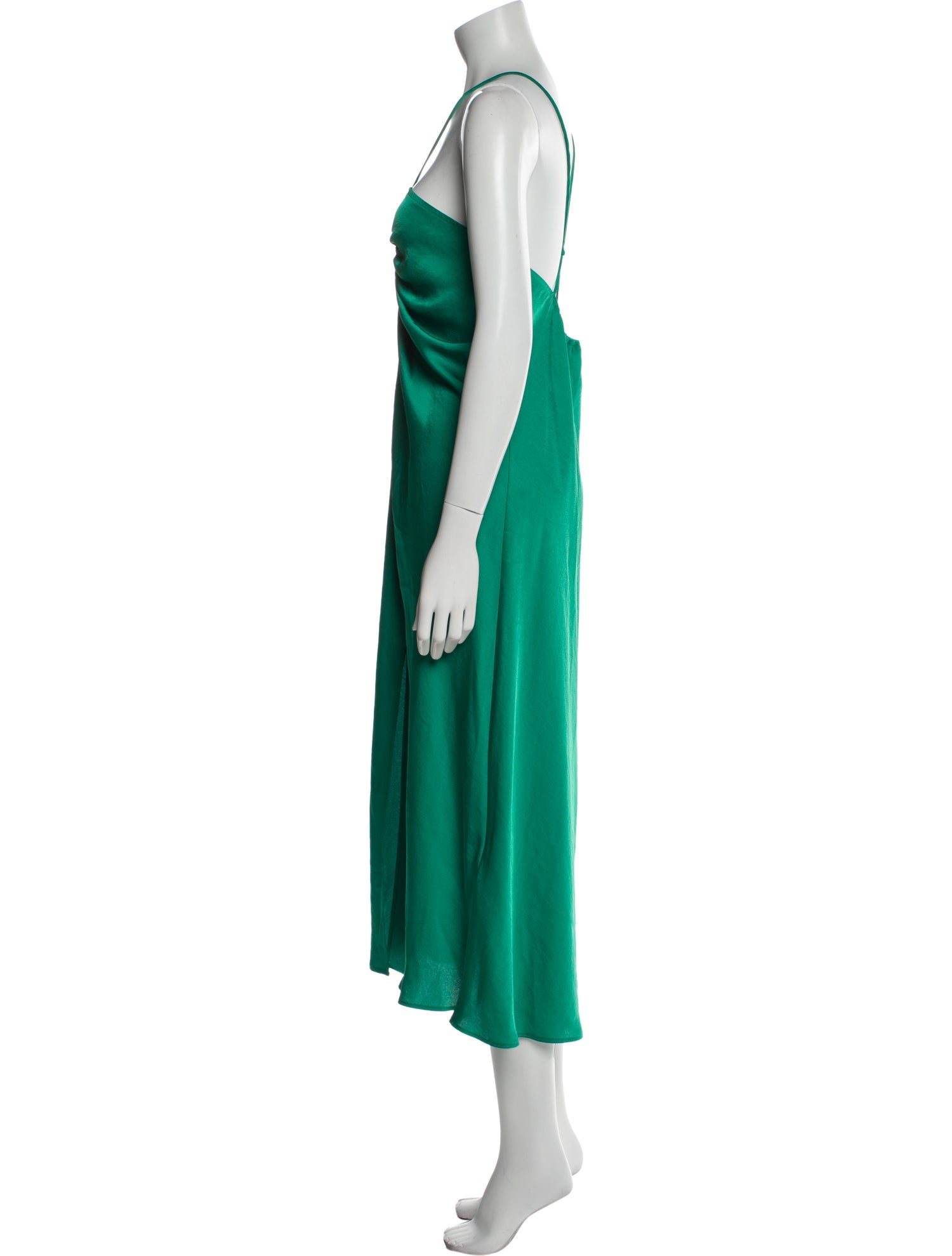 BA&SH Halterneck Knee-Length Dress