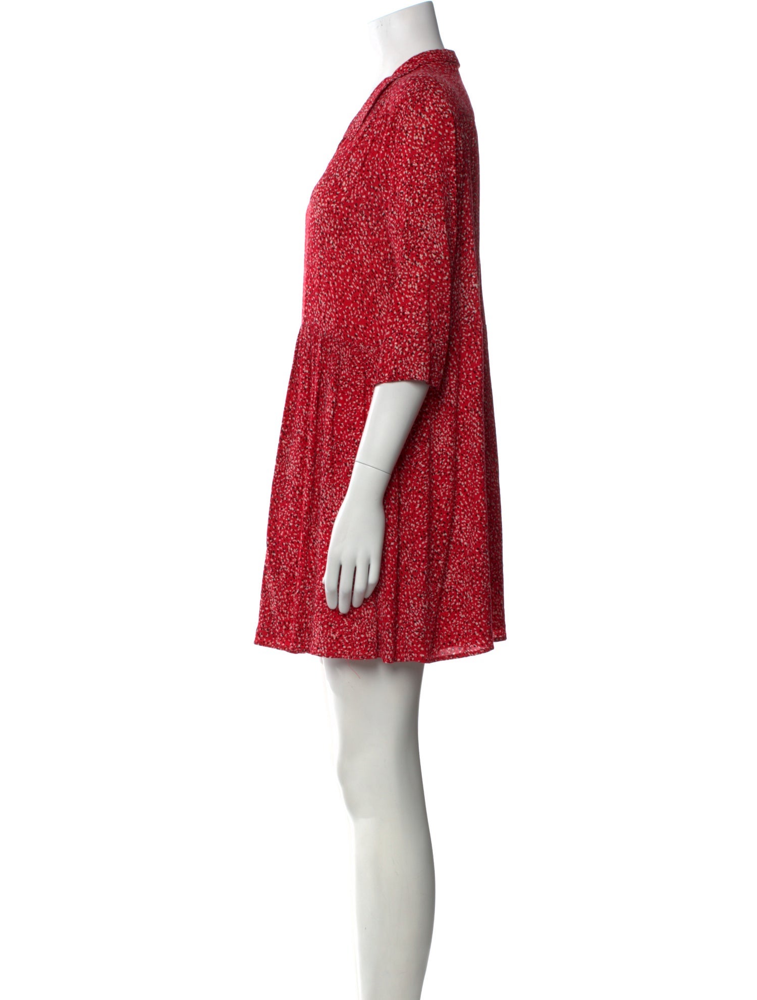 BA&SH Printed Mini Dress