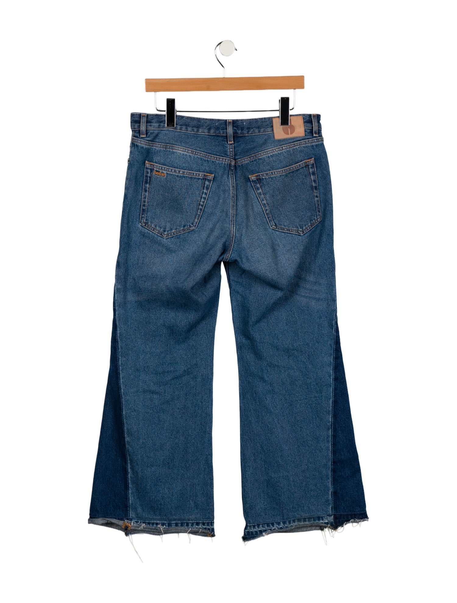 BA&SH Mid-Rise Wide Leg Jeans