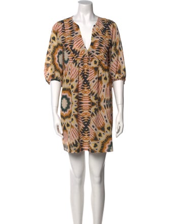 BA&SH Printed Mini Dress