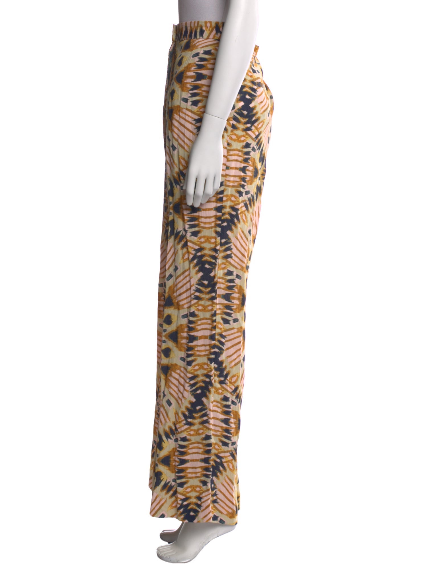 BA&SH Tie-Dye Print Wide Leg Pants