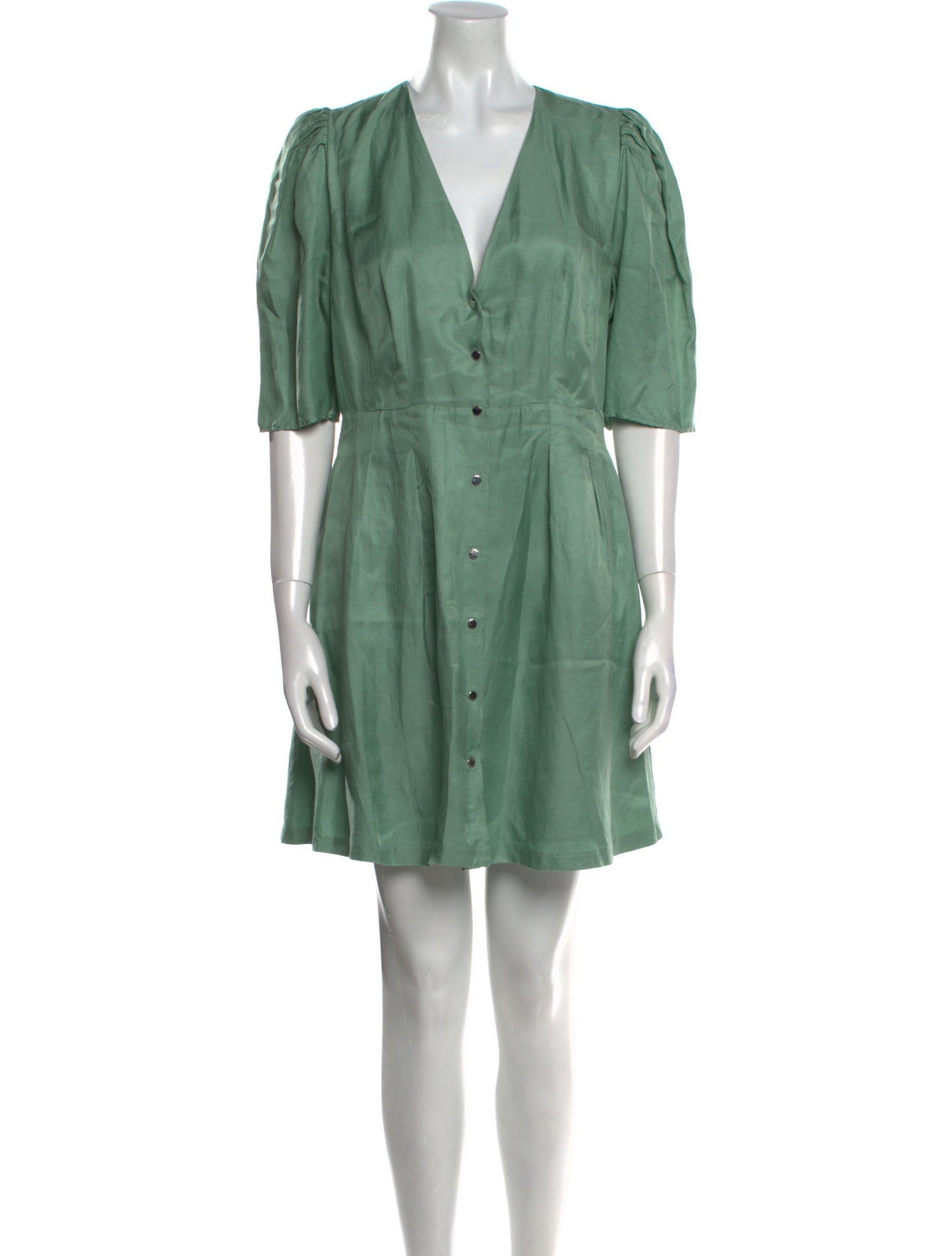 BA&SH V-Neck Mini Dress