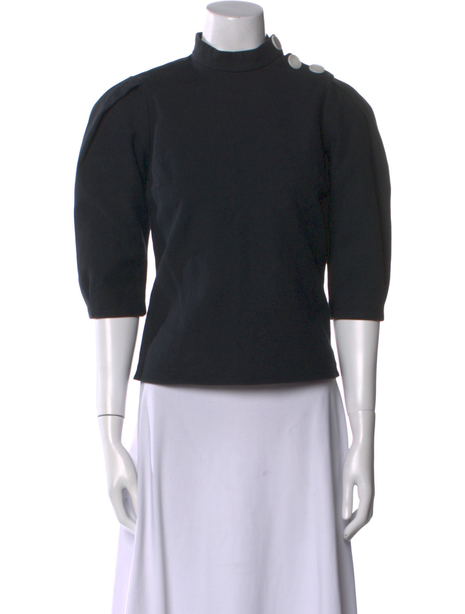BA&SH Wool Mock Neck Top