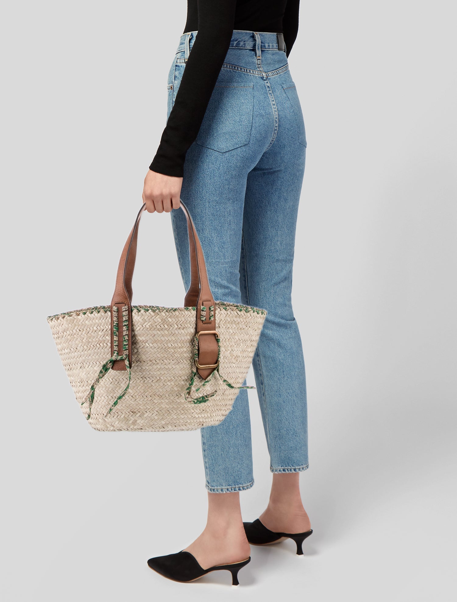 BA&SH Raffia Tote